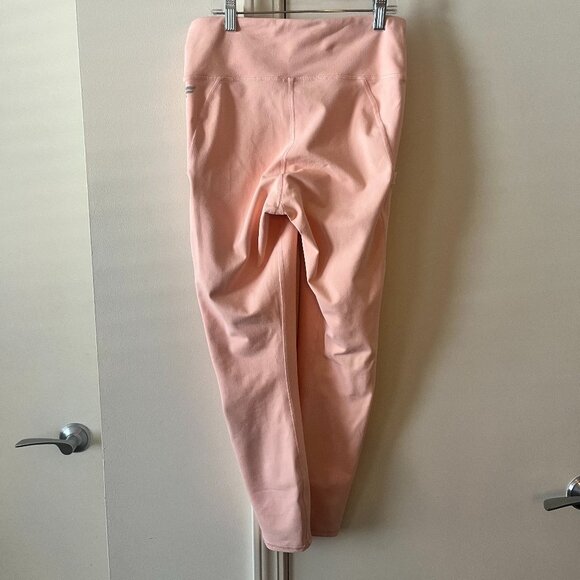 Fabletics Oasis PureLuxe High Waisted Leggings Pink Medium - Picture 6 of 9